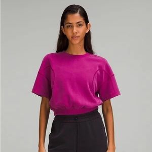 Softstreme Gathered T-Shirt in Magenta
